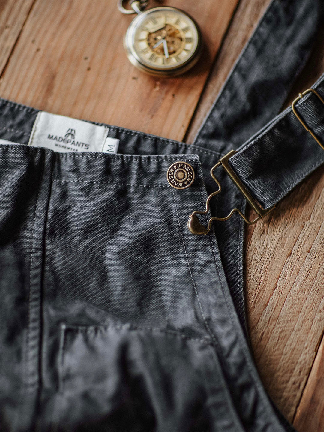 Sloppy Canvas Overalls - Threadford