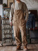 Sloppy Canvas Overalls - Threadford