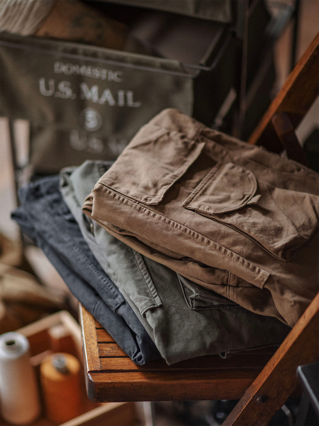 Sloppy Canvas Overalls - Threadford