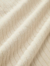 V-Neck Ribbed Skinny T-Shirt - Maison Sydney