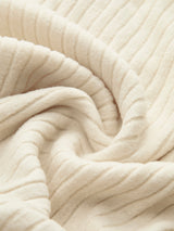 V-Neck Ribbed Skinny T-Shirt - Maison Sydney