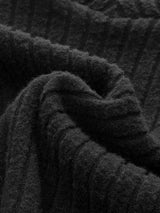 V-Neck Ribbed Skinny T-Shirt - Maison Sydney