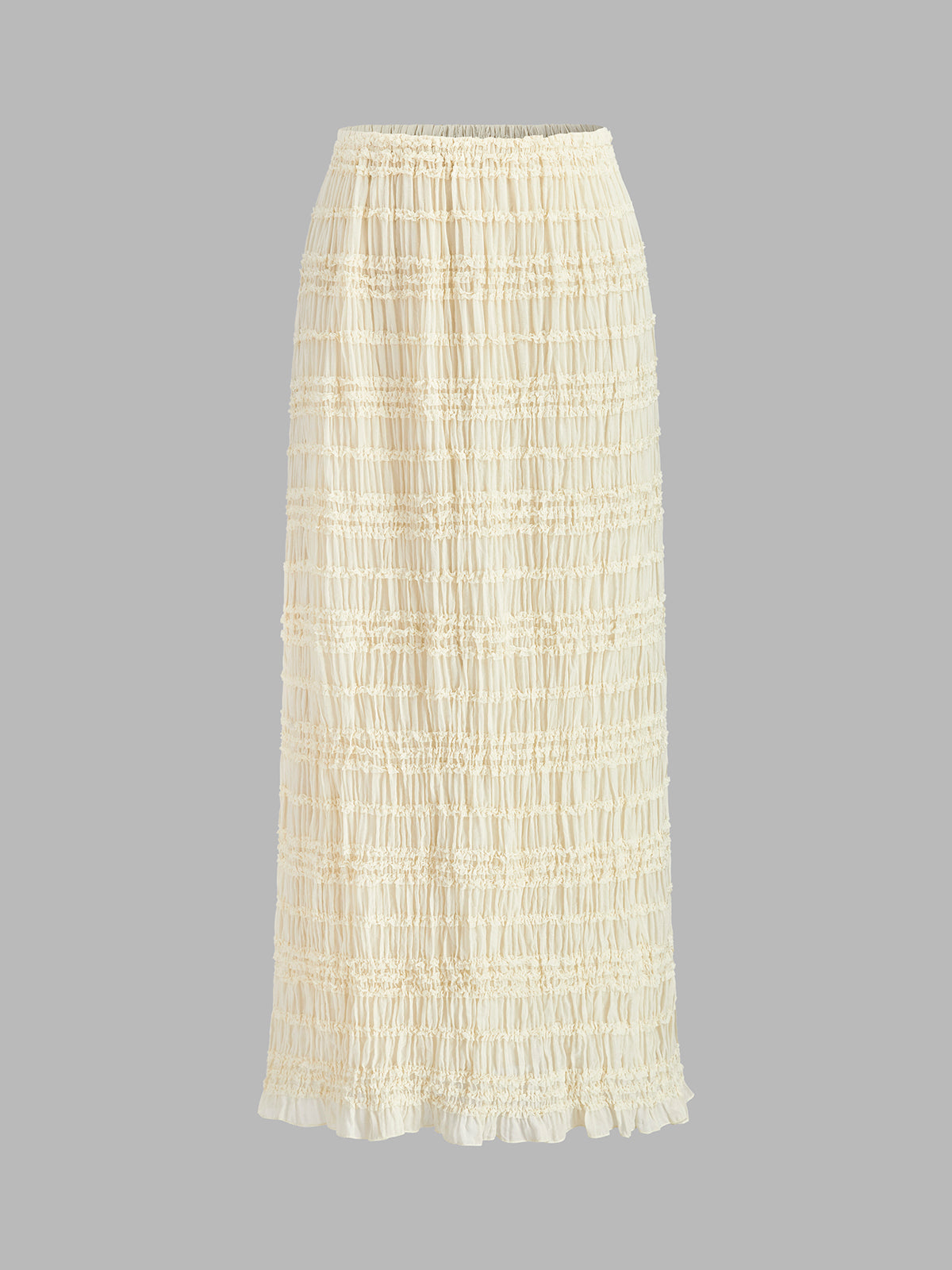 Ruffled Crop Top Skirt Set - Maison Sydney