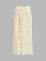 Ruffled Crop Top Skirt Set - Maison Sydney