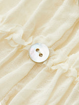 Ruffled Crop Top Skirt Set - Maison Sydney