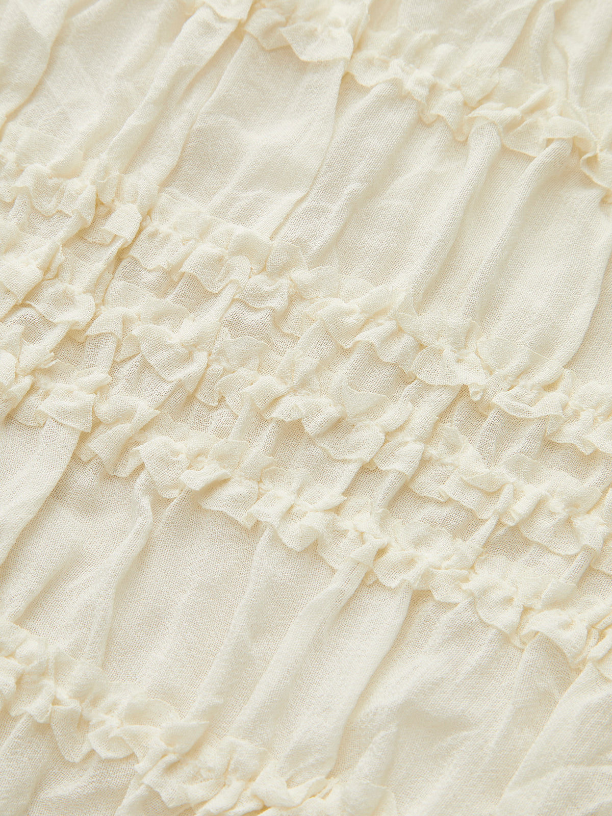 Ruffled Crop Top Skirt Set - Maison Sydney