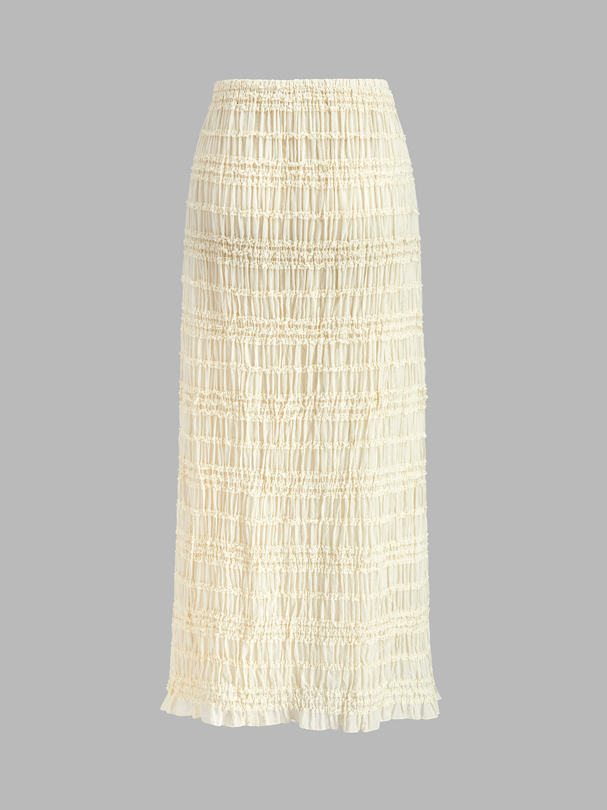 Ruffled Crop Top Skirt Set - Maison Sydney