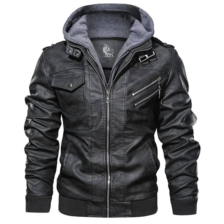 Salvador Leather Jacket - Threadford