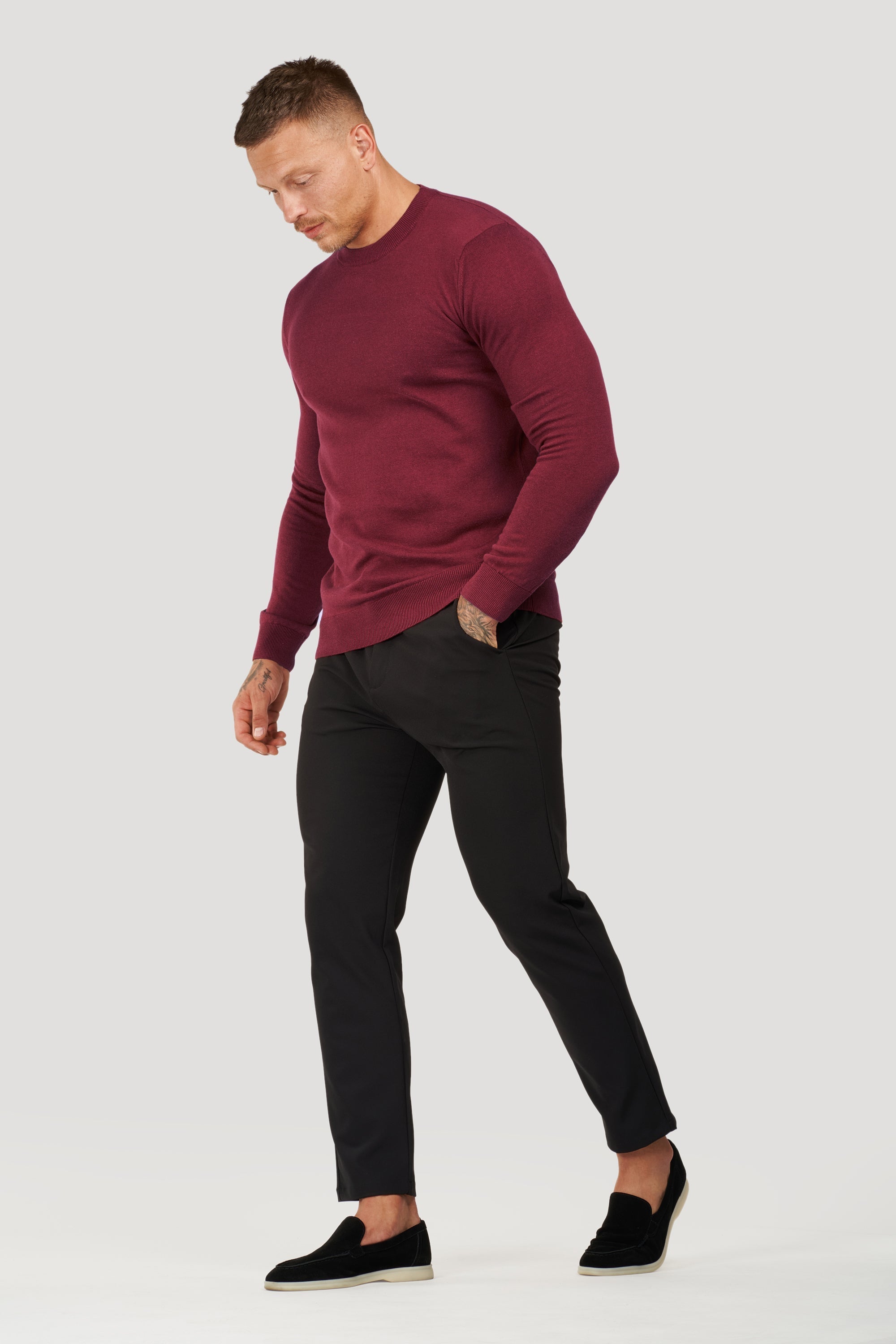 THE SANTONI CREWNECK SWEATER - Maison Sydney