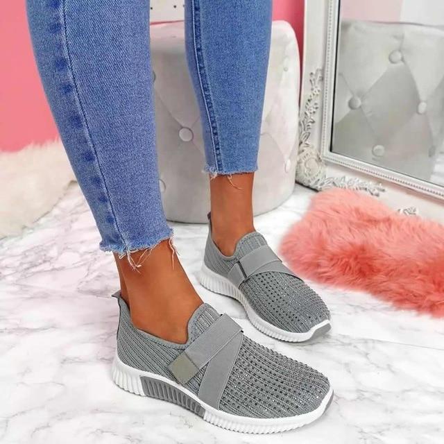 Women's Velcro Slip-On Orthopedic Sneakers - Maison Sydney