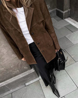 Urban Chic Suede Jacket - Maison Sydney