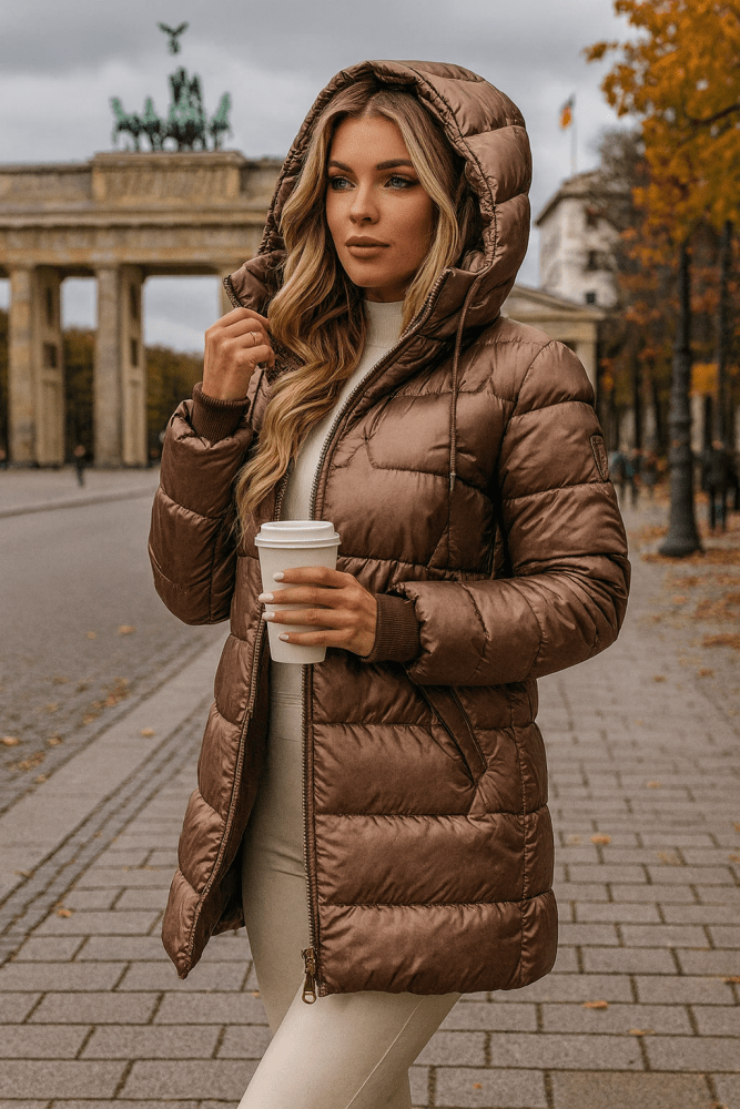 Ivy | Long Warm Quilted Jacket