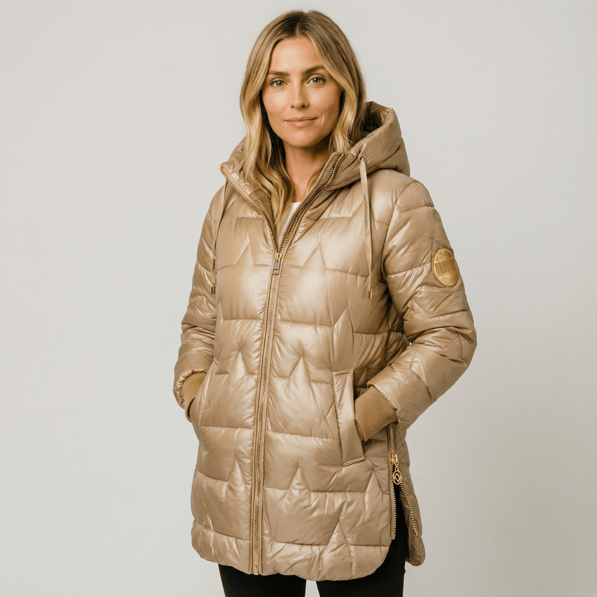 Ivy | Long Warm Quilted Jacket