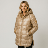 Ivy | Long Warm Quilted Jacket
