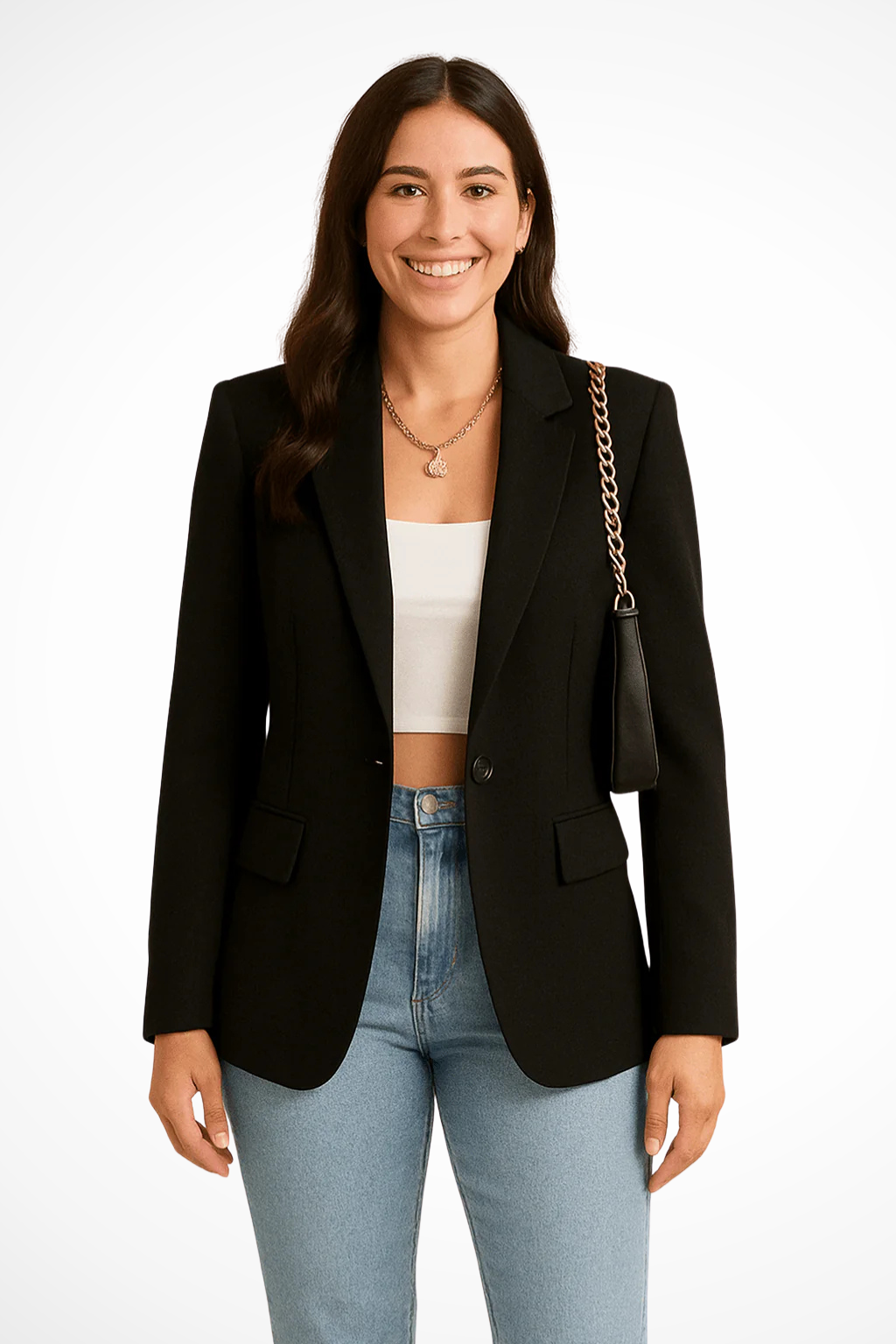 Alessia | Women's Tailored One-Button Business Blazer