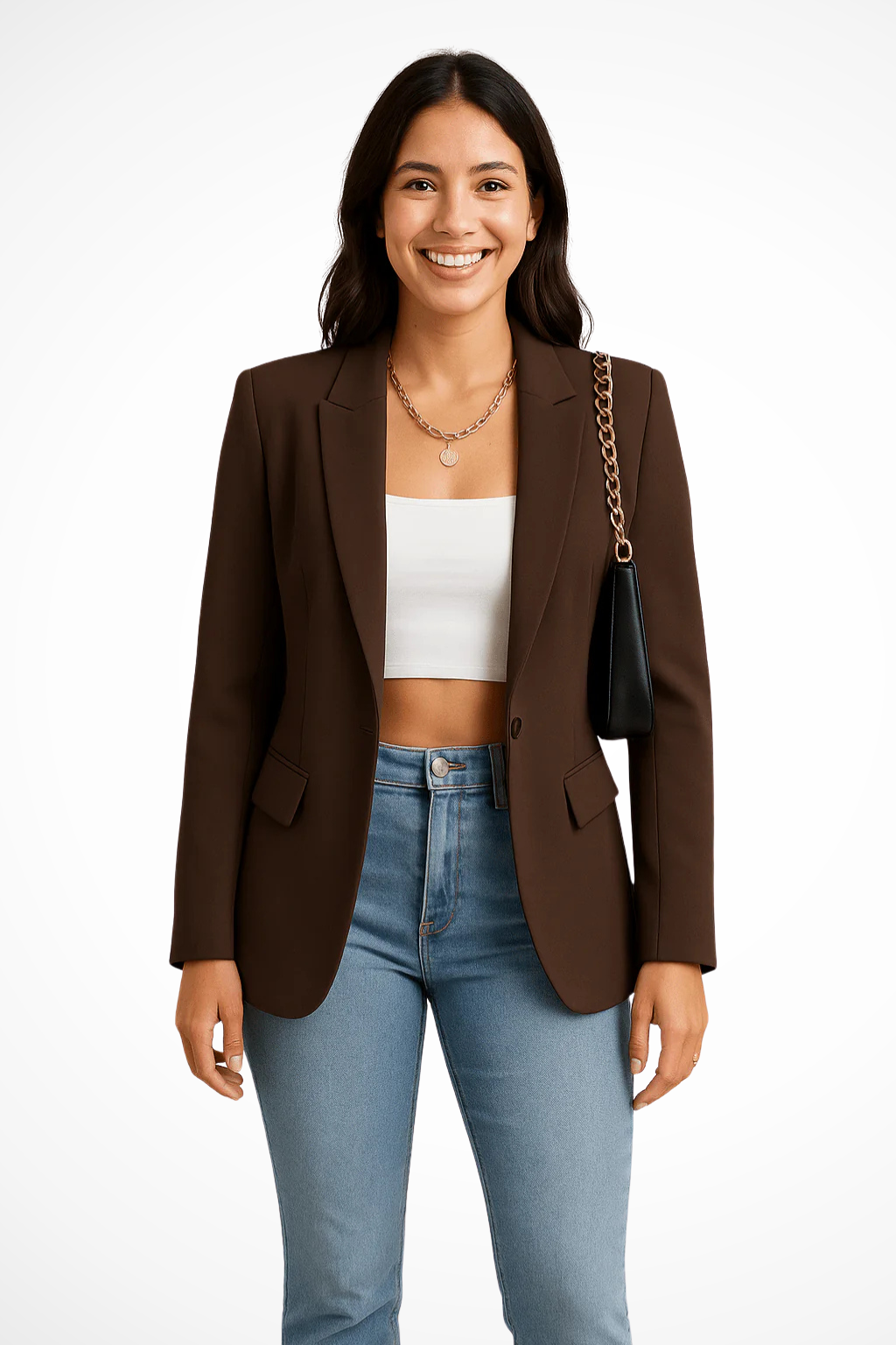 Alessia | Women's Tailored One-Button Business Blazer