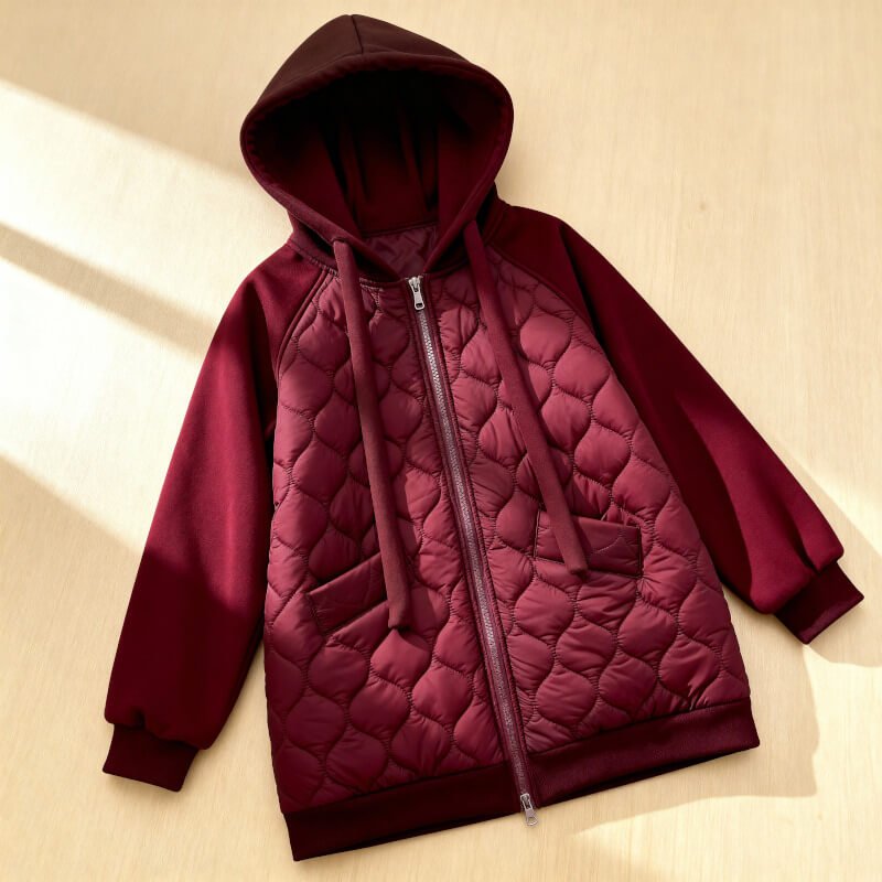 Harper | Quilted Hoodie Jacket