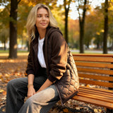 Harper | Quilted Hoodie Jacket