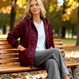 Harper | Quilted Hoodie Jacket