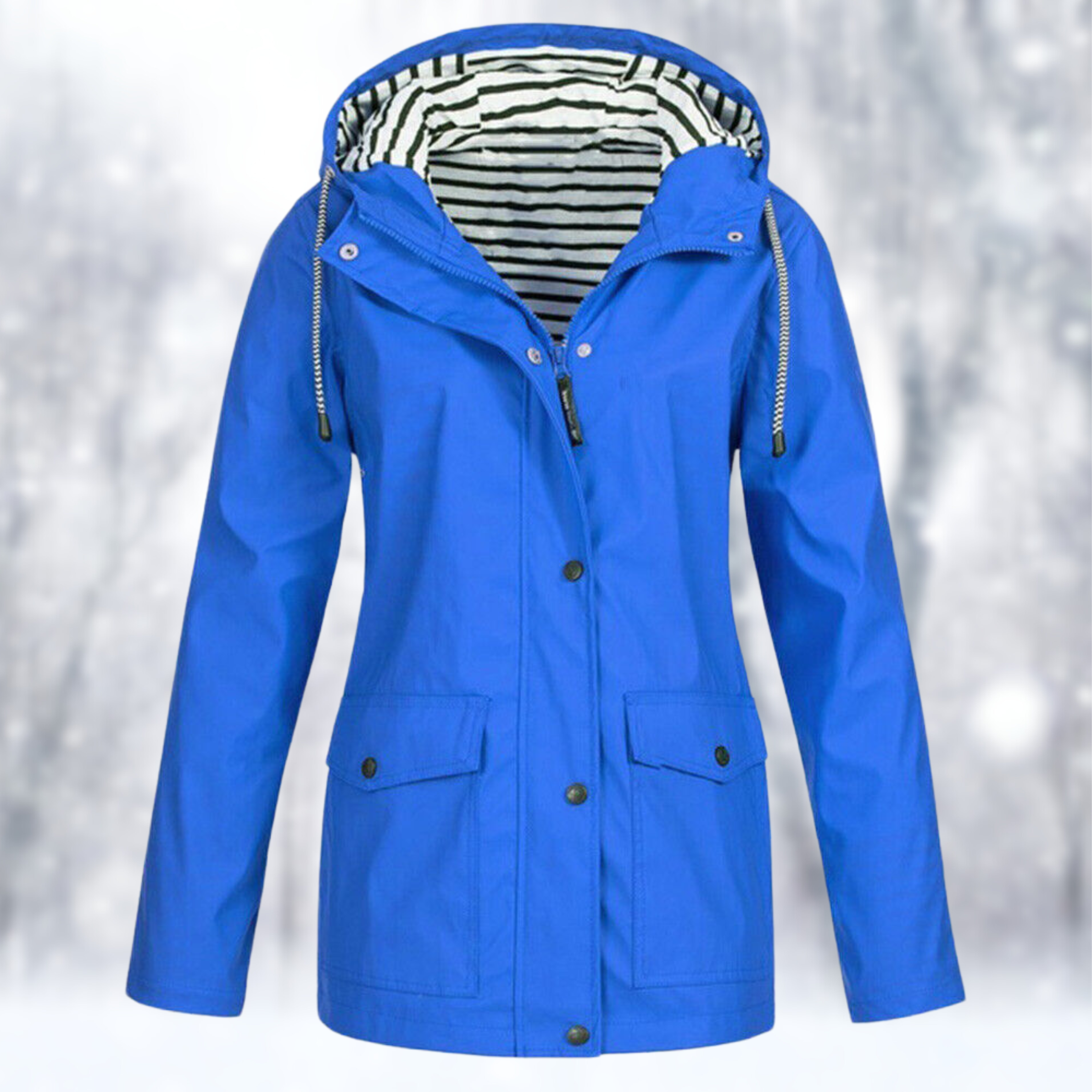 Gracie | Women's Waterproof Windproof Hooded Rain Jacket