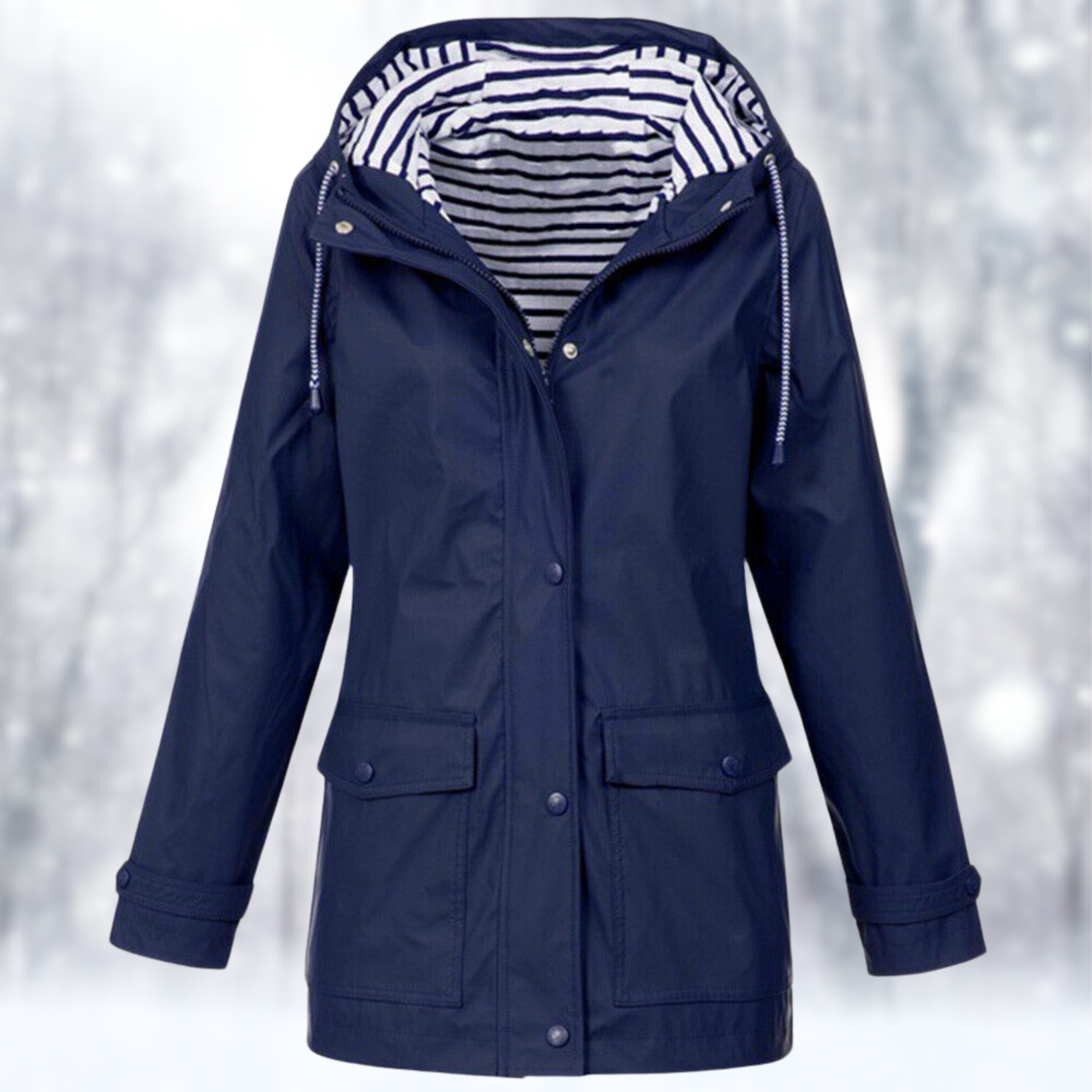 Gracie | Women's Waterproof Windproof Hooded Rain Jacket