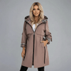 Amelia | Women's Zip Coat with Protective Hood & Tailored Fit