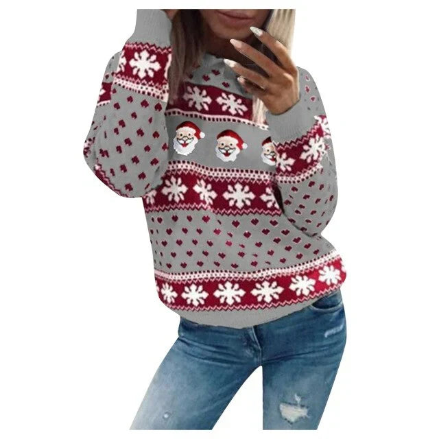 Fiona | Warm Christmas Knit Sweater for Women