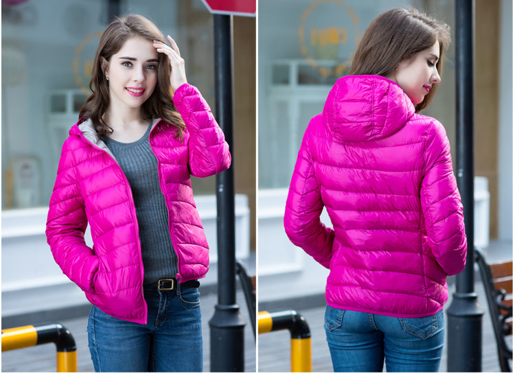 Wren | Stylish Reversible Quilted Down Jacket