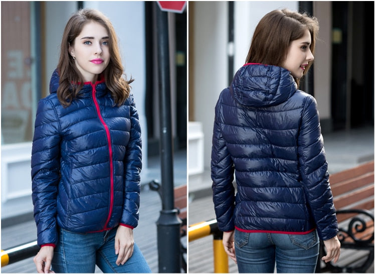 Wren | Stylish Reversible Quilted Down Jacket
