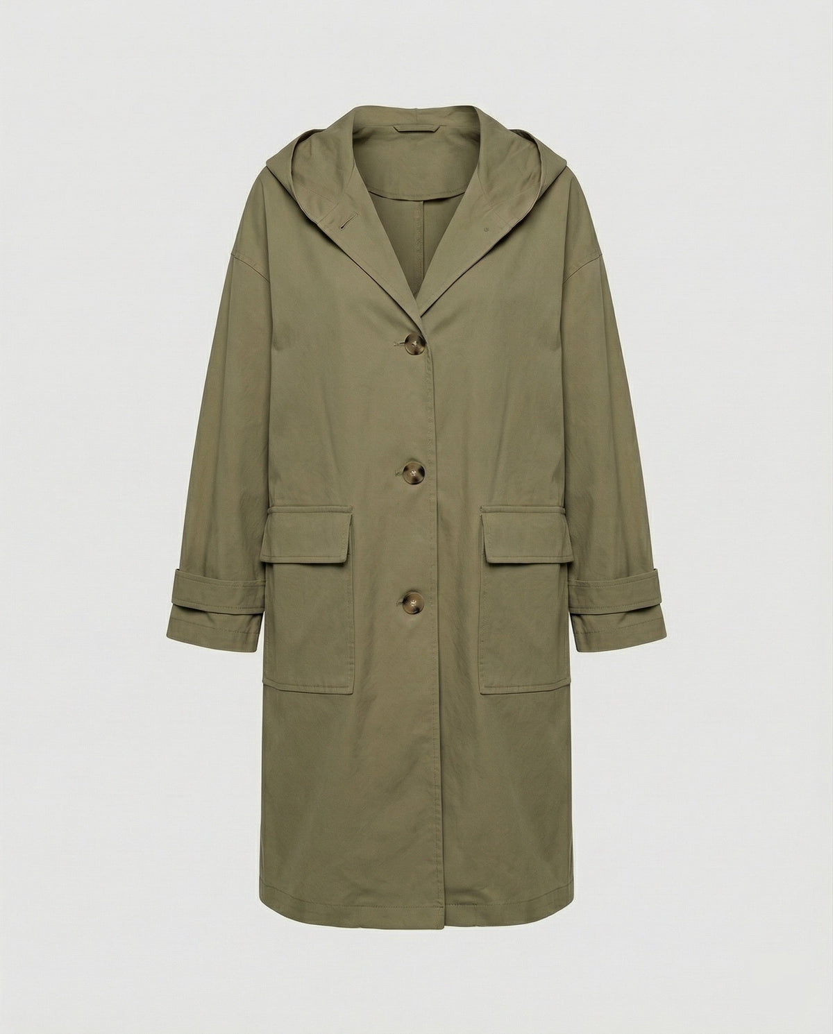 Juliette | Women's Long Waterproof Trench Coat with Hood