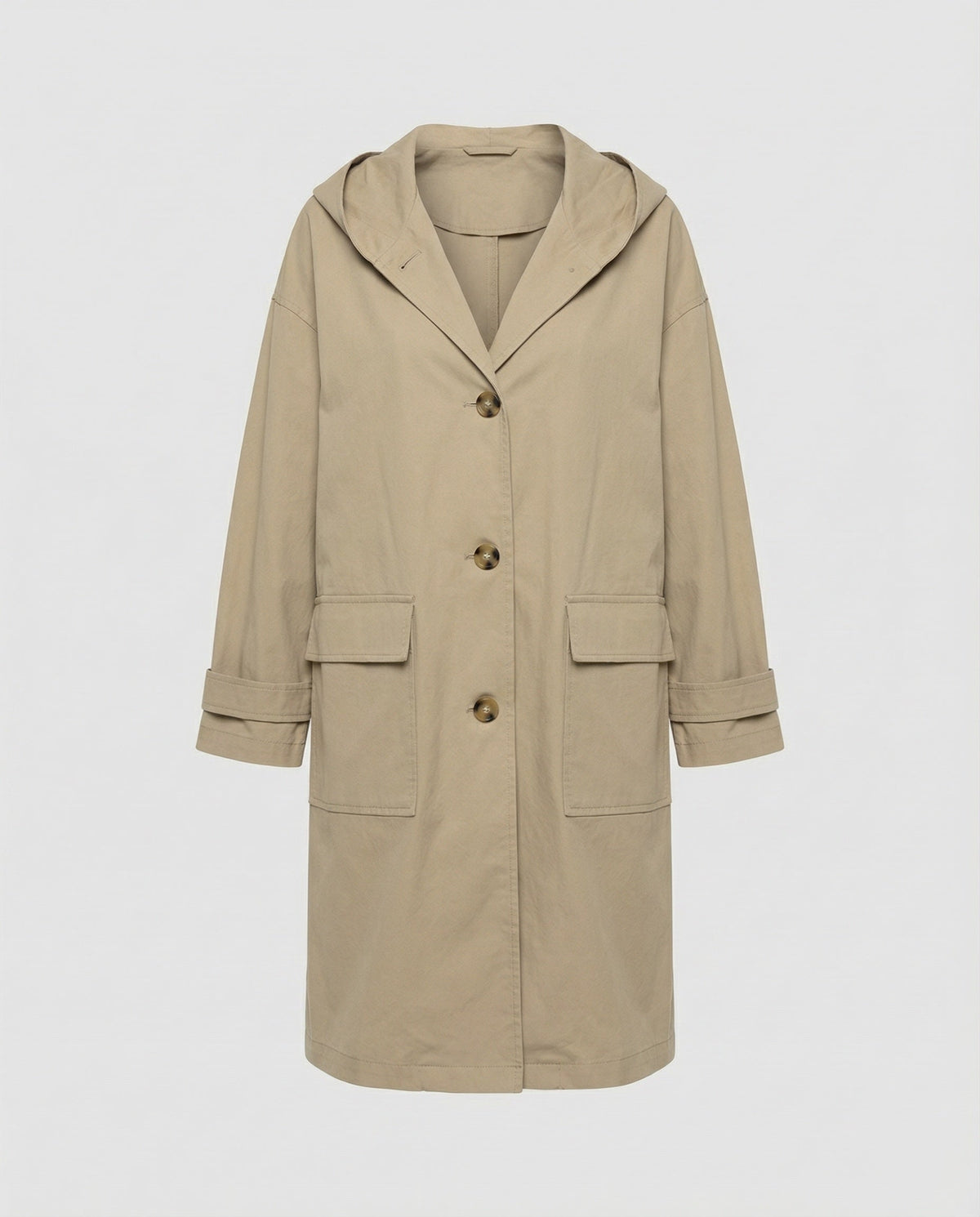 Juliette | Women's Long Waterproof Trench Coat with Hood