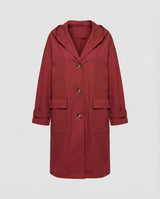 Juliette | Women's Long Waterproof Trench Coat with Hood