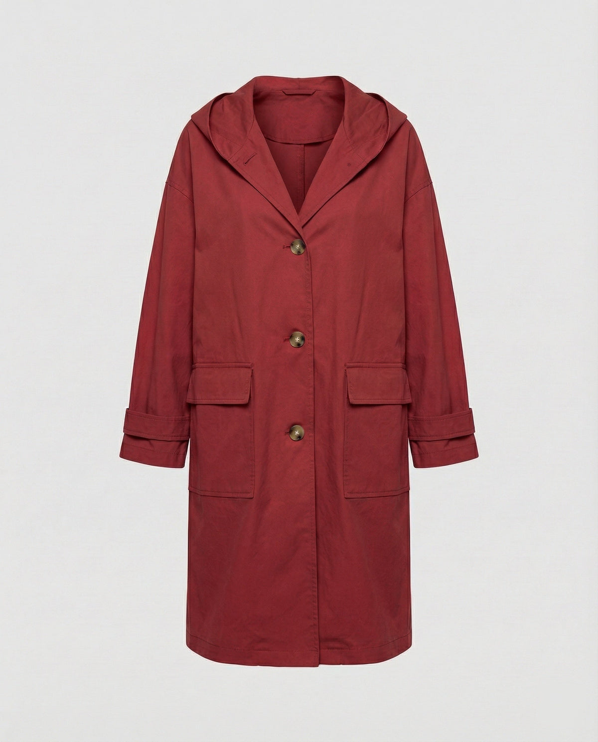 Juliette | Women's Long Waterproof Trench Coat with Hood