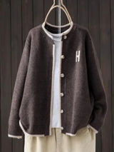 Amanda | Women's Oversized Button-Front Knit Cardigan