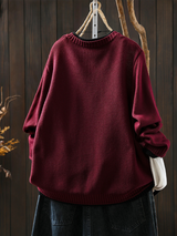 Ember | Women's Oversized Textured Button Cardigan