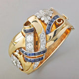 Vintage Gold Zirconia Ring - Threadford