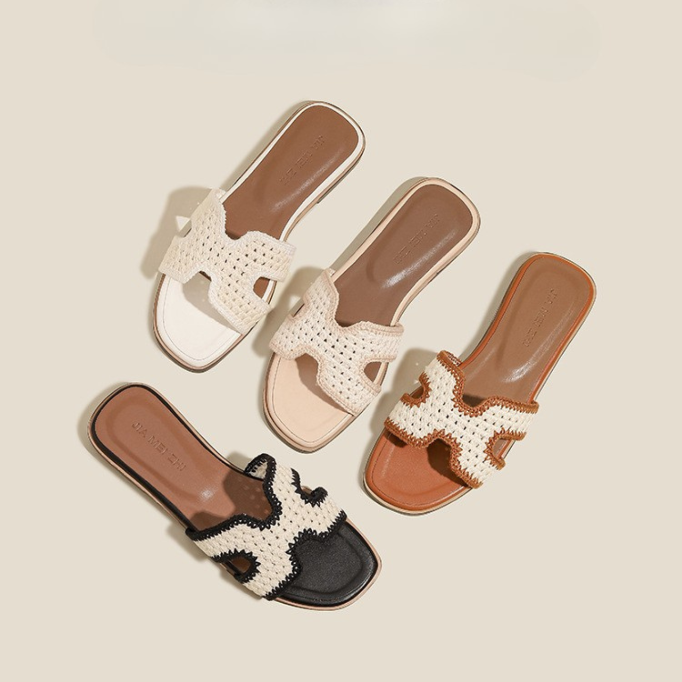 ÉLISE RAPHIA | ELEGANT SANDALS - Threadford