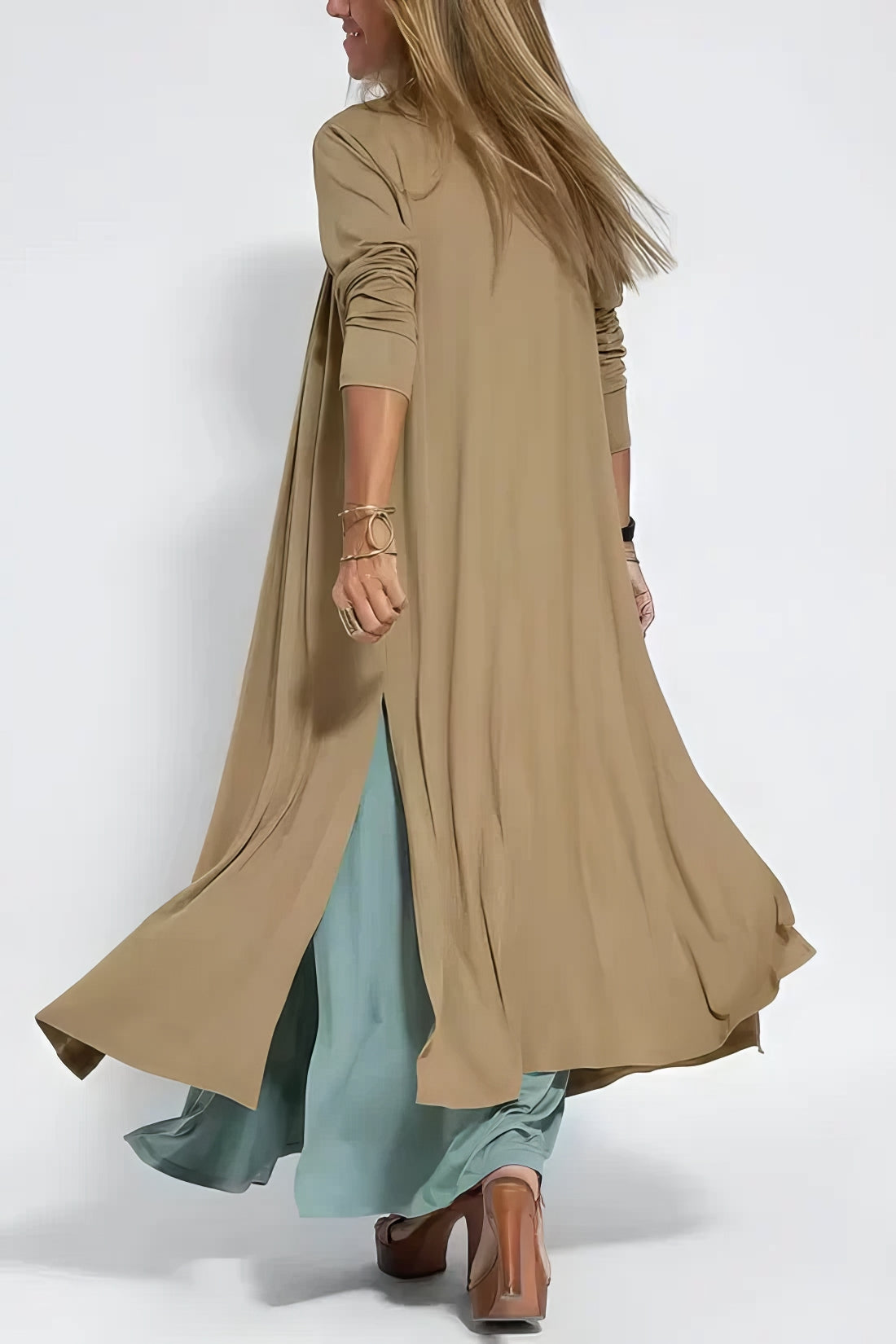 Claire | Elegant Long Dress - Threadford