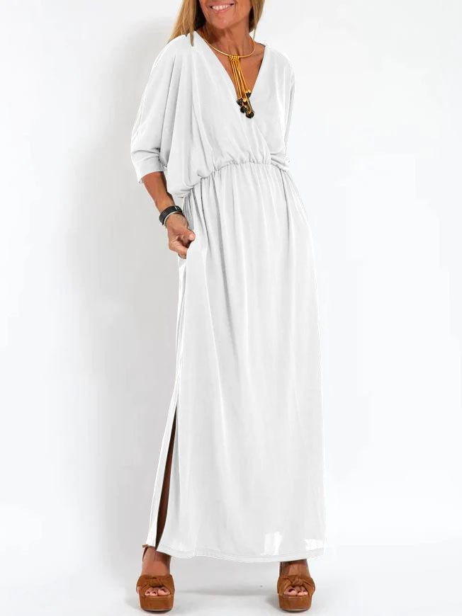 Sandrine | Light and Flowing Summer Dress - Threadford