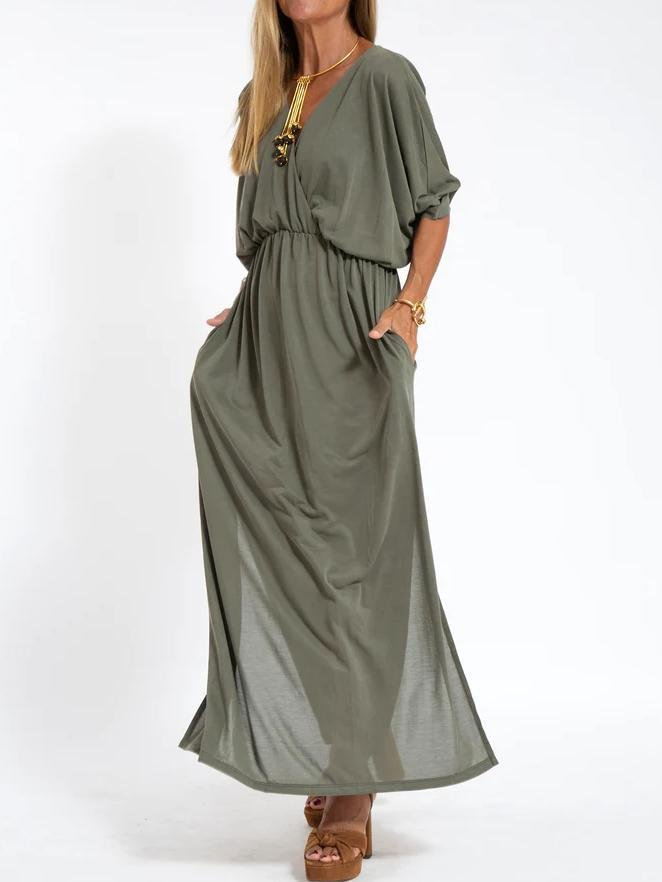 Sandrine | Light and Flowing Summer Dress - Threadford