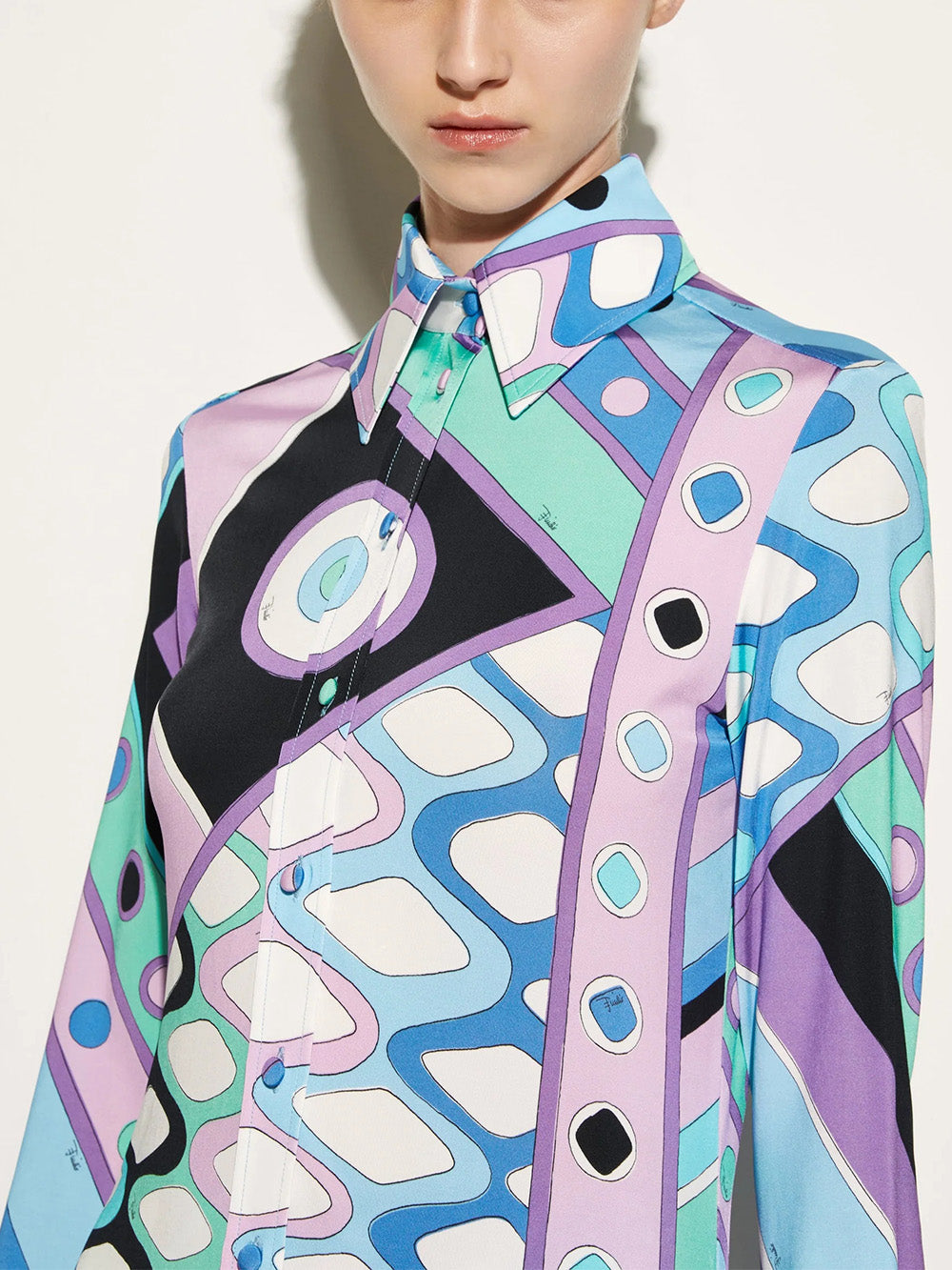 Temperament Printed Shirt - Threadford