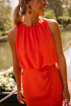 Lena™ — Summer Midi Dress - Threadford