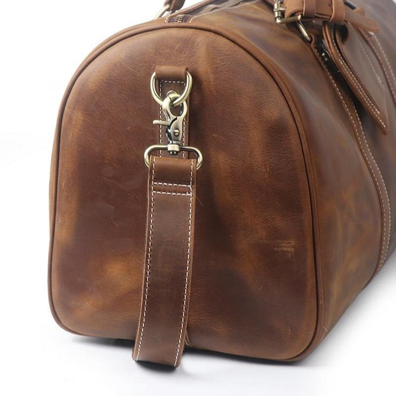 Authentic Leather Travel Bag - Threadford