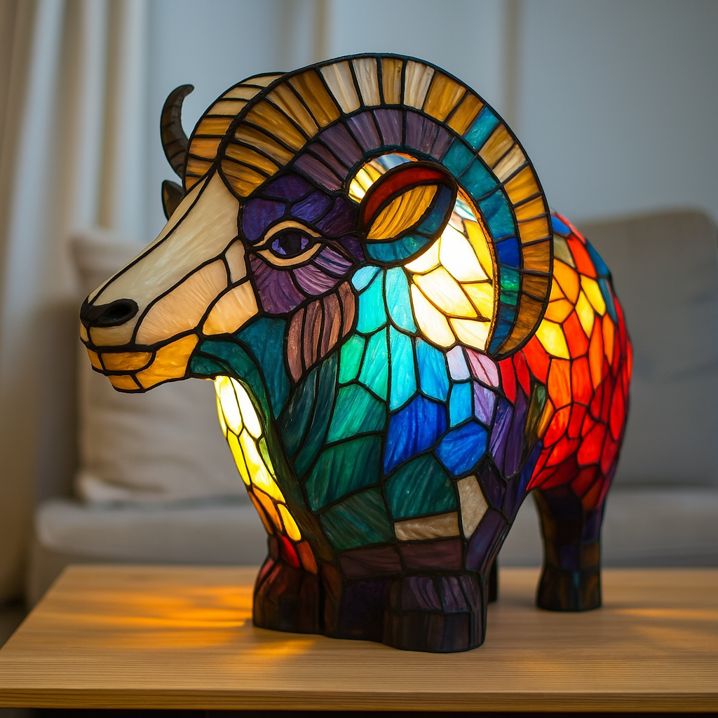 Bijou | Magisk lamp in coloured glass - Threadford