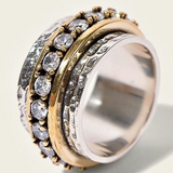 Classic Gold and Silver Vintage Ring - Threadford