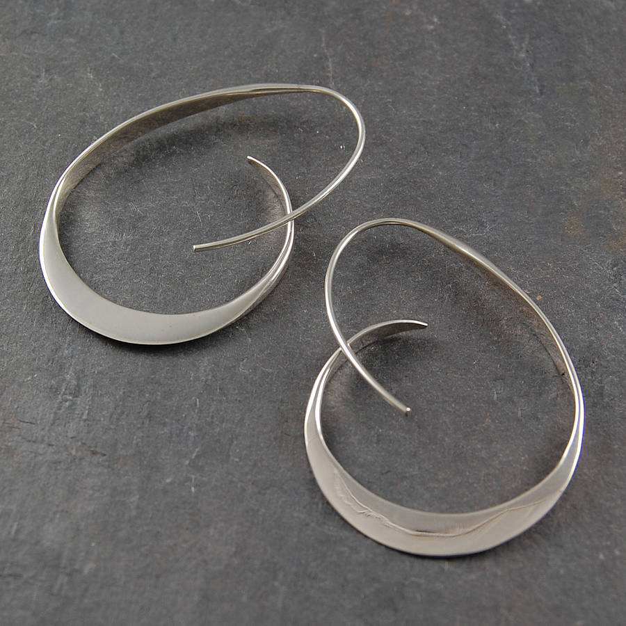 Twisted Elegance Spiral Earrings - Threadford