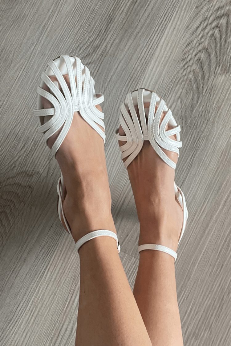 GINEVRA | Elegant Ballerina with Braided Detail for a Refined Look - Threadford