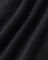 Black Embroidery Puffed Sleeve Maxi Dress - Threadford