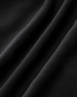 Black Sweetheart Neck Chiffon Maxi Dress - Threadford