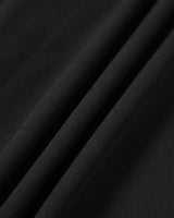 The Black U Neck Tie Back Sleeveless Maxi Dress - Threadford